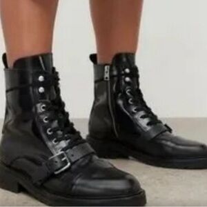 ALLSAINTS Donita Combat Boot .. Size EU 39/US 9